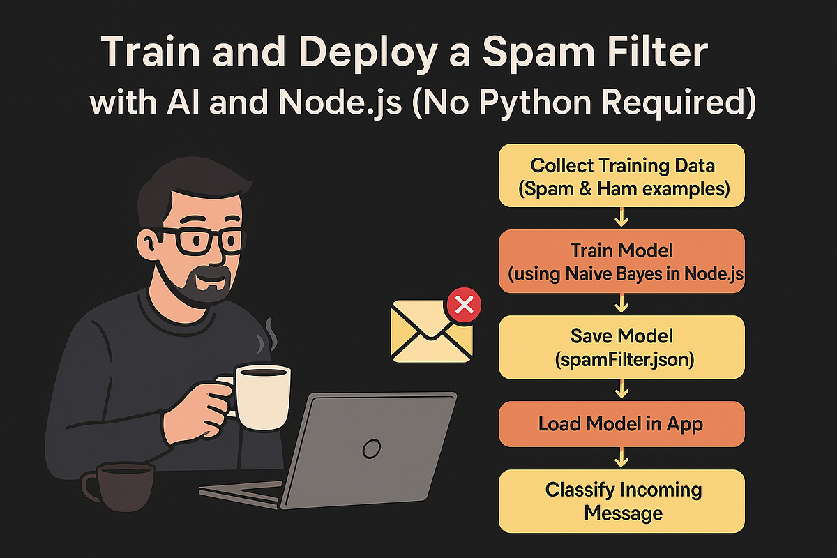 Train and Deploy a Spam Filter with AI and Node.js (No Python Required ...