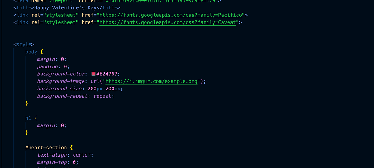 Love, Python, and HTML: Crafting a Valentine’s Day HTML Email Surprise ...