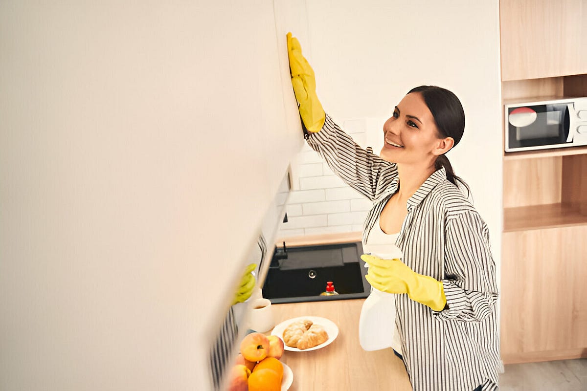 How to Clean Kitchen Walls and Ceilings Without Damaging Paint by