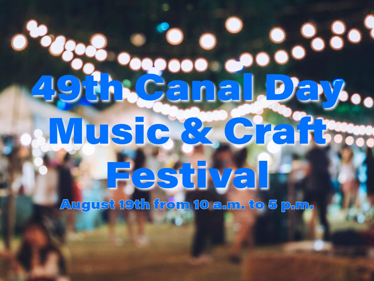 Celebrate History and Community at the 49th Canal Day Music & Craft