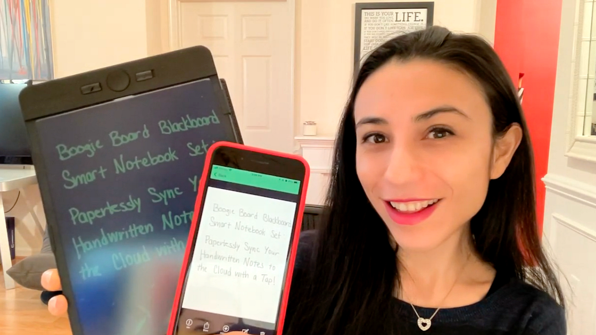 Boogie Board Blackboard Smart Notebook Set Paperlessly Sync