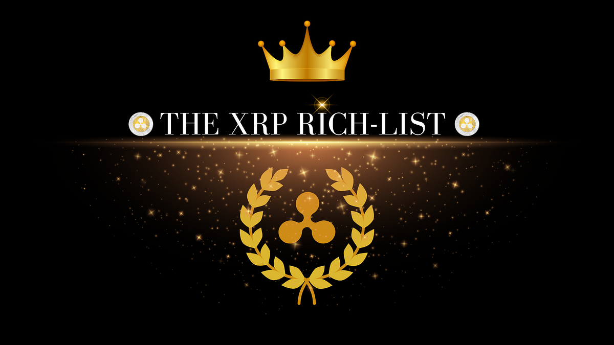 How To Save Yourself A Place On The XRP RichList? by André Heiners