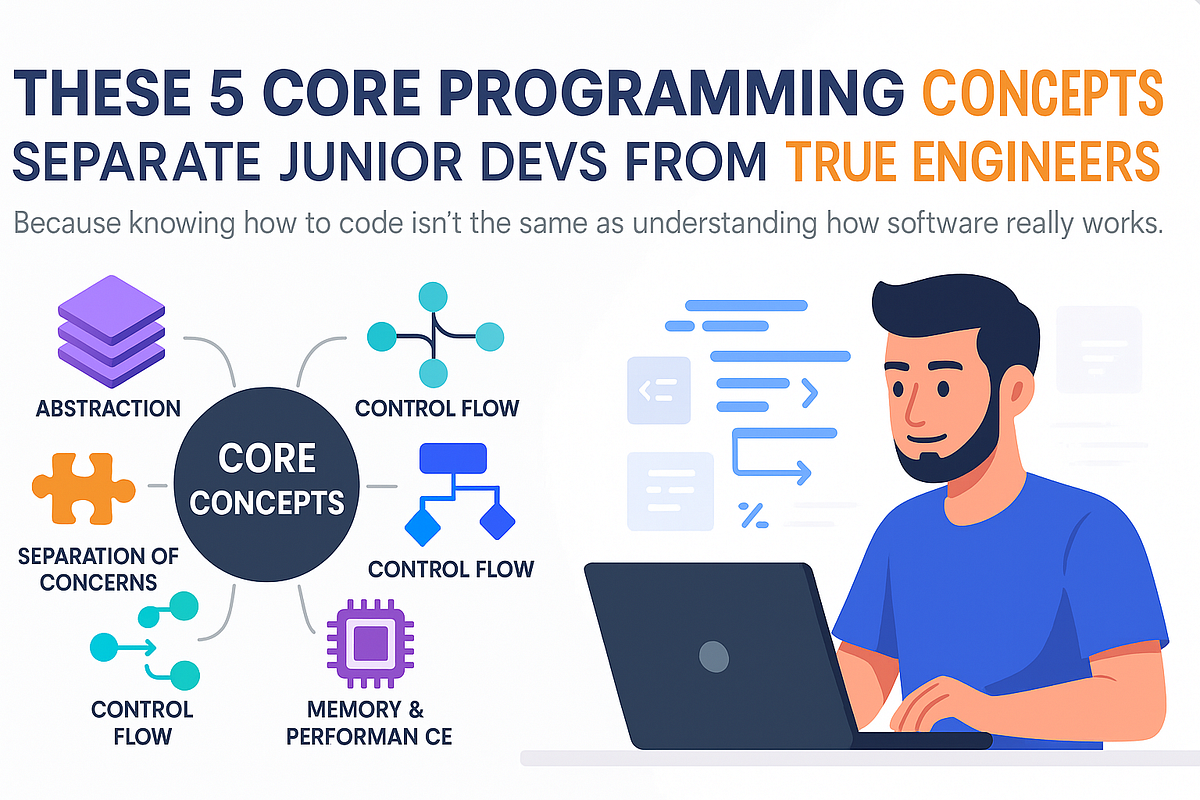 These 5 Core Programming Concepts Separate Junior Devs from True ...
