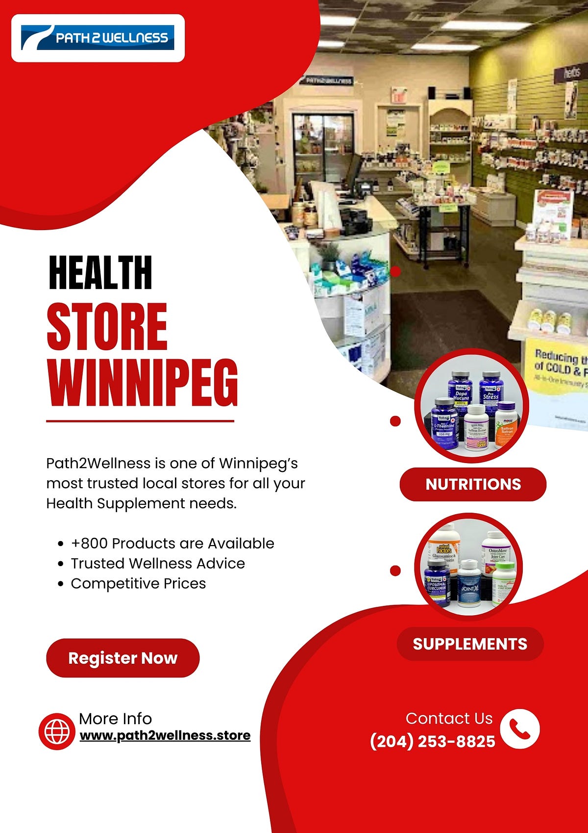 Health store Winnipeg Path 2 Wellness Medium
