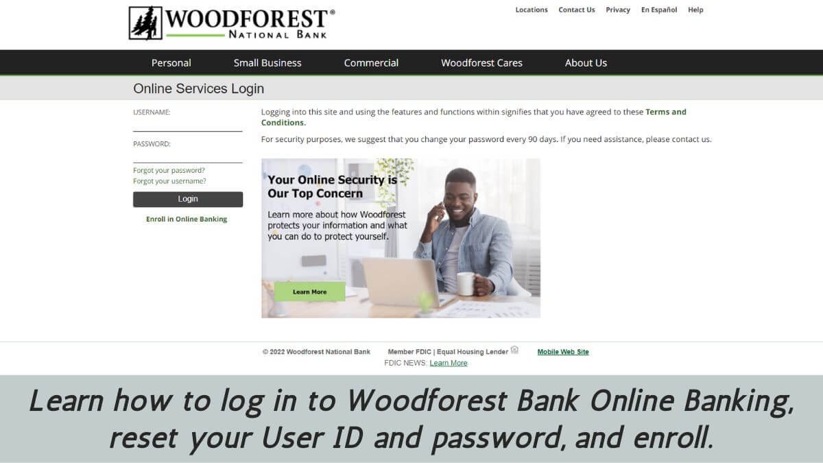 Woodforest Bank Login, Enrollment, Branch & ATM Location Money