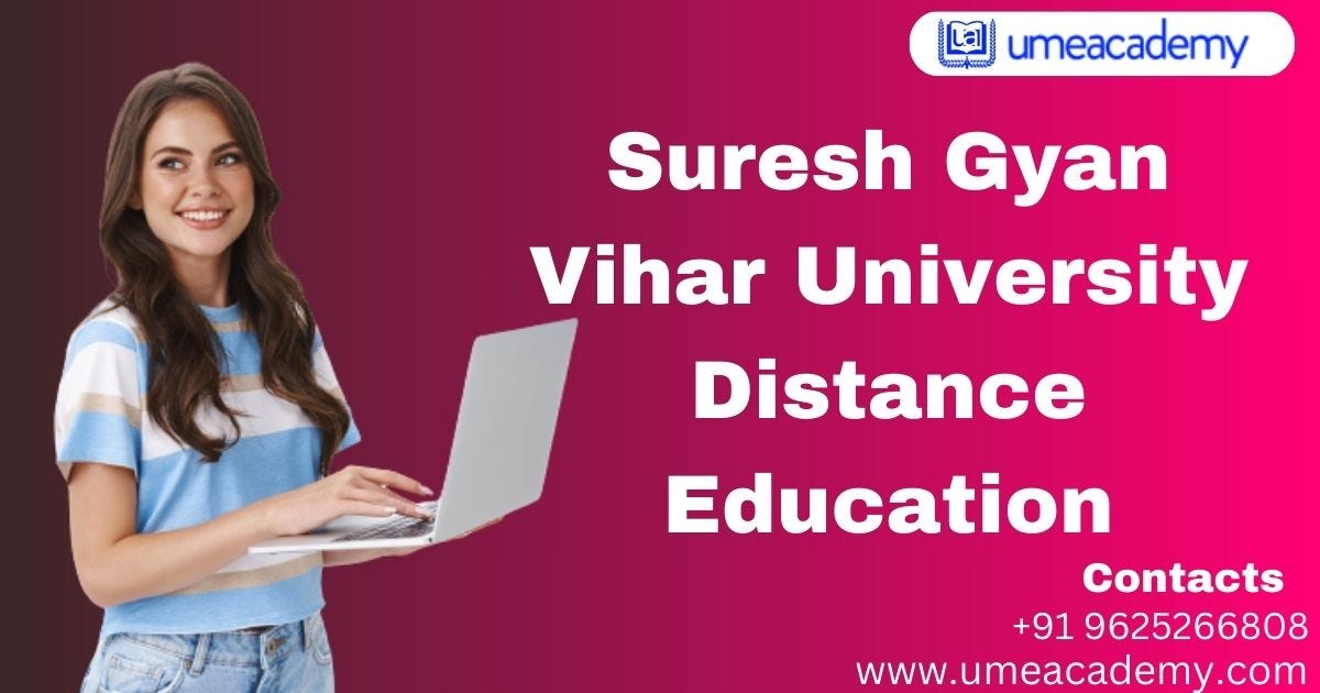 Suresh Gyan Vihar University Distance Education - Vinay - Medium