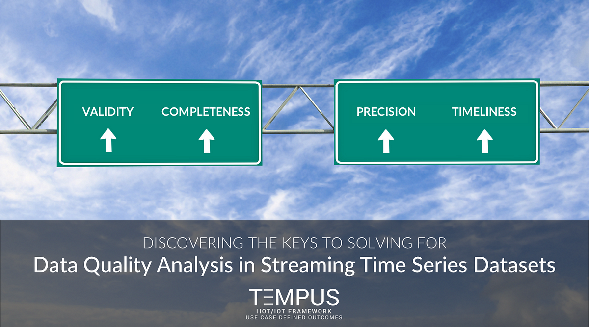 Discovering the Keys to Solving for Data Quality Analysis in Streaming Time Series Datasets