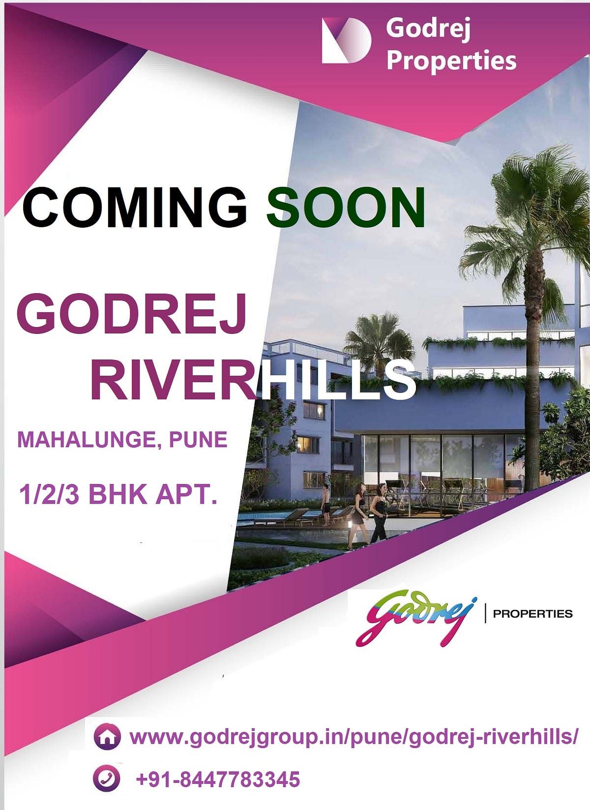Godrej Riverhills Mahalunge Pune Godrej Hillside Pune by Sandhya
