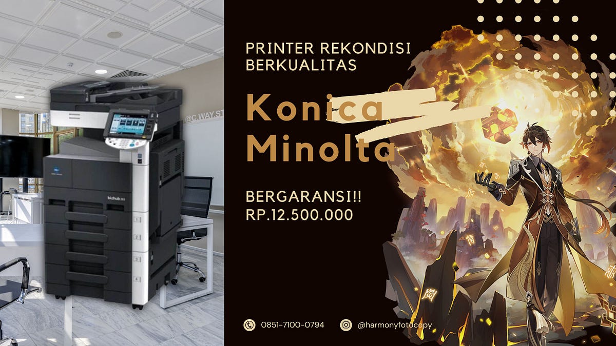 Distributor Resmi Konica Printer Restart BERGARANSI!!!, WA/TELP 0851