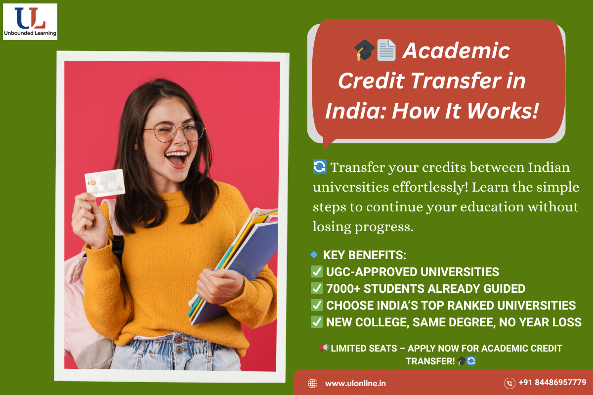 🎓 Is Academic Credit Transfer Possible in India for Higher Education?