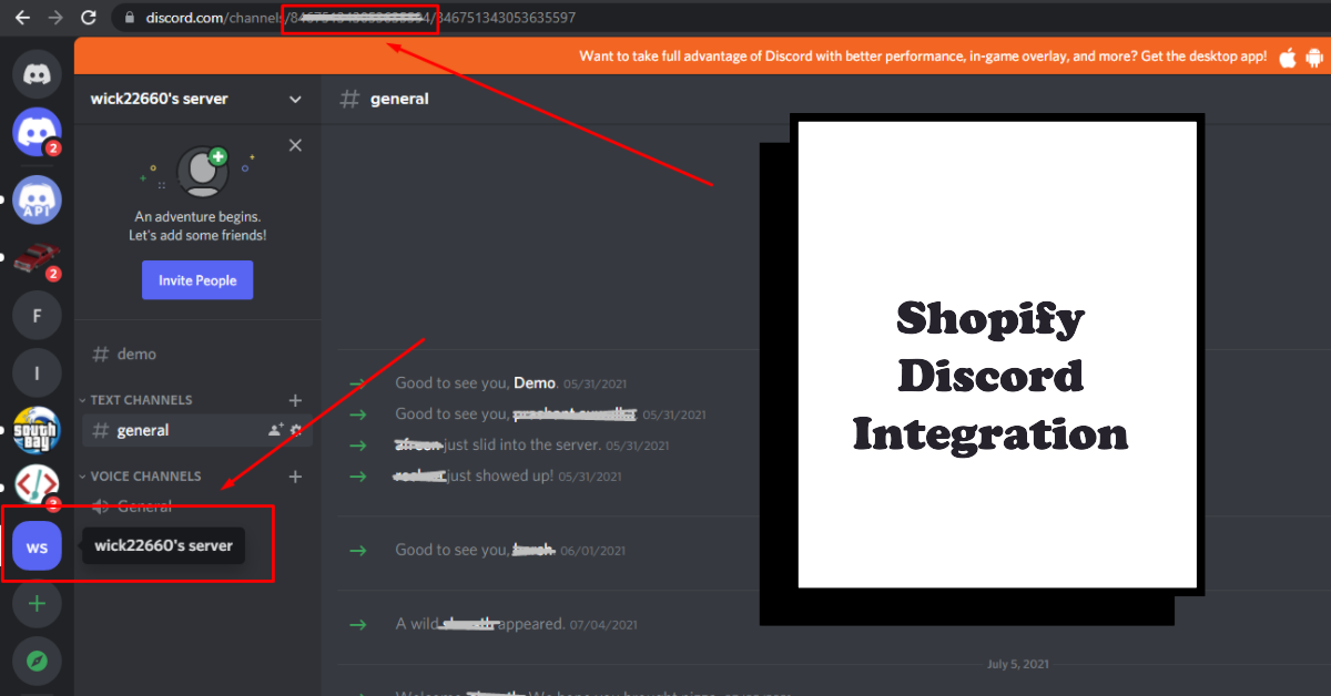 Integrations: Integrate Discord on your event