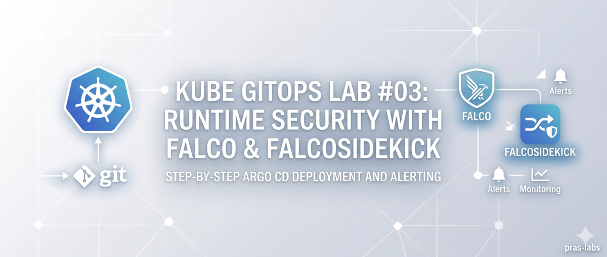 Kube GitOps Lab 03: Adding Runtime Security with Falco and FalcoSidekick