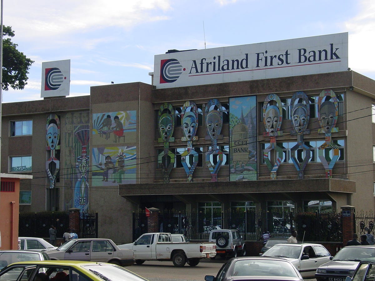 Afriland First Bank office