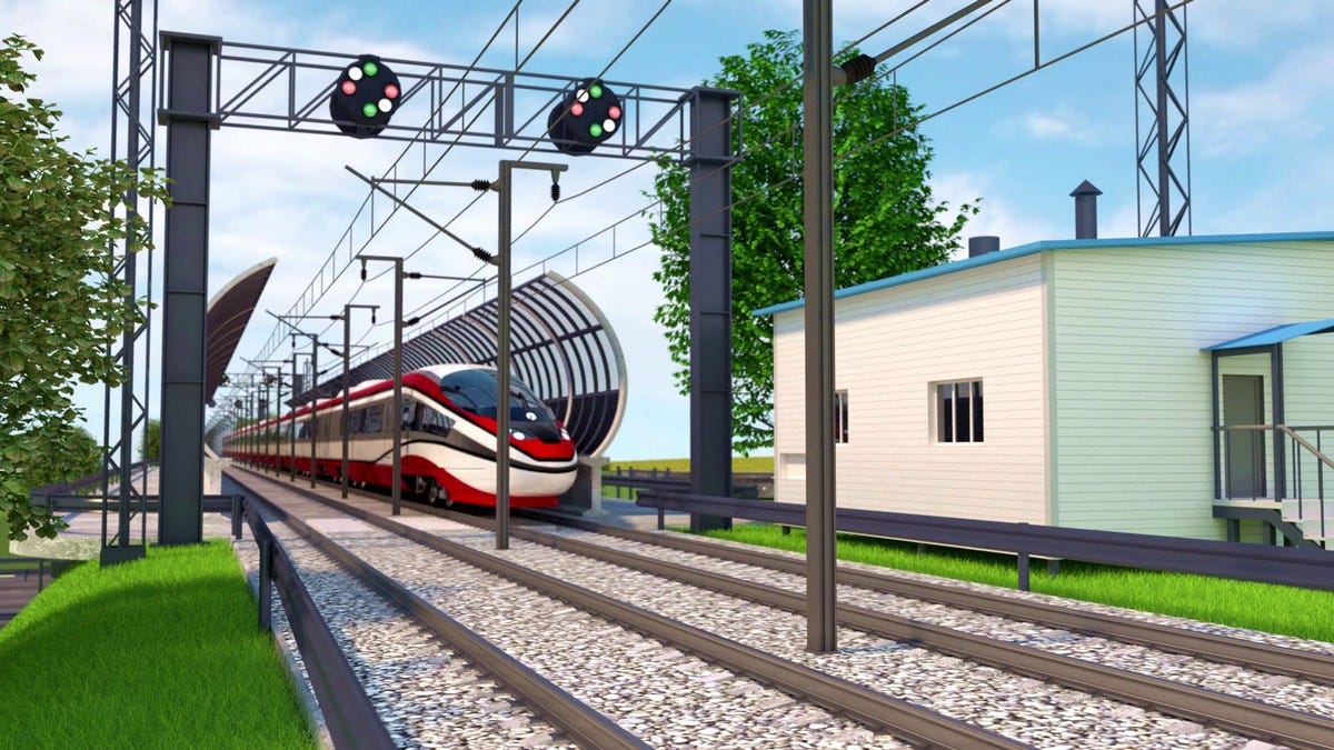 Fast Train Concept Promo 3D Animation | by Darvideo | Medium