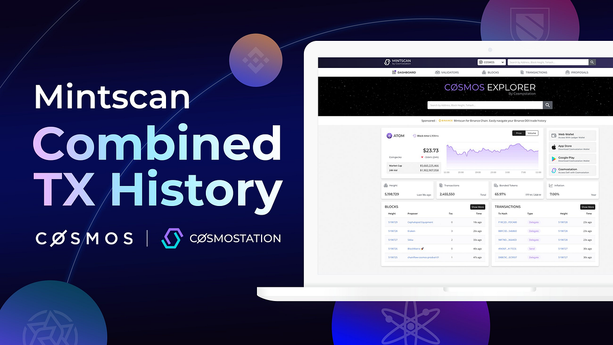 Mintscan — the place to look for your legacy chain tx history by Mikey JH Lee Cosmostation