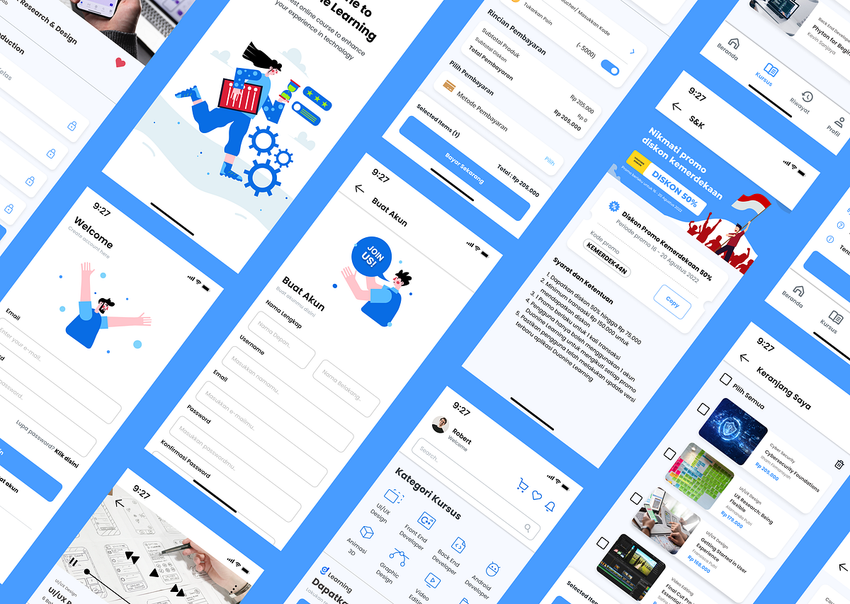 [UI/UX Case Study: E-Learning Apps] | by Abdul Aziz Muhammad Ghifari ...