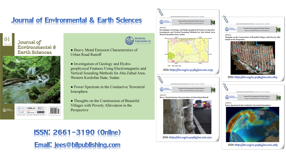 𝑱𝒐𝒖𝒓𝒏𝒂𝒍 𝒐𝒇 𝑬𝒏𝒗𝒊𝒓𝒐𝒏𝒎𝒆𝒏𝒕𝒂𝒍 & 𝑬𝒂𝒓𝒕𝒉 𝑺𝒄𝒊𝒆𝒏𝒄𝒆𝒔 𝑽𝒐𝒍.2, 𝑰𝒔𝒔.1 by Bilingual