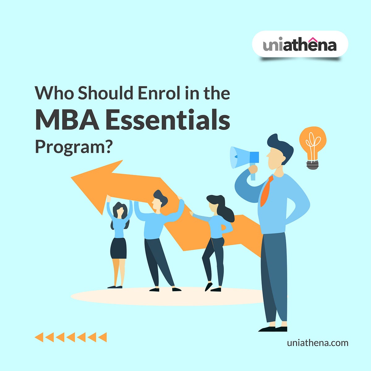 Who Should Enroll in the MBA Essentials Program? by UniAthena Medium