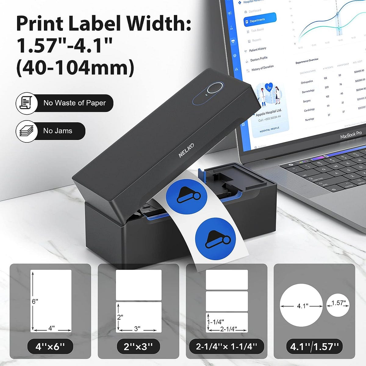 Revolutionize Your Shipping Experience with the Nelko Bluetooth Thermal