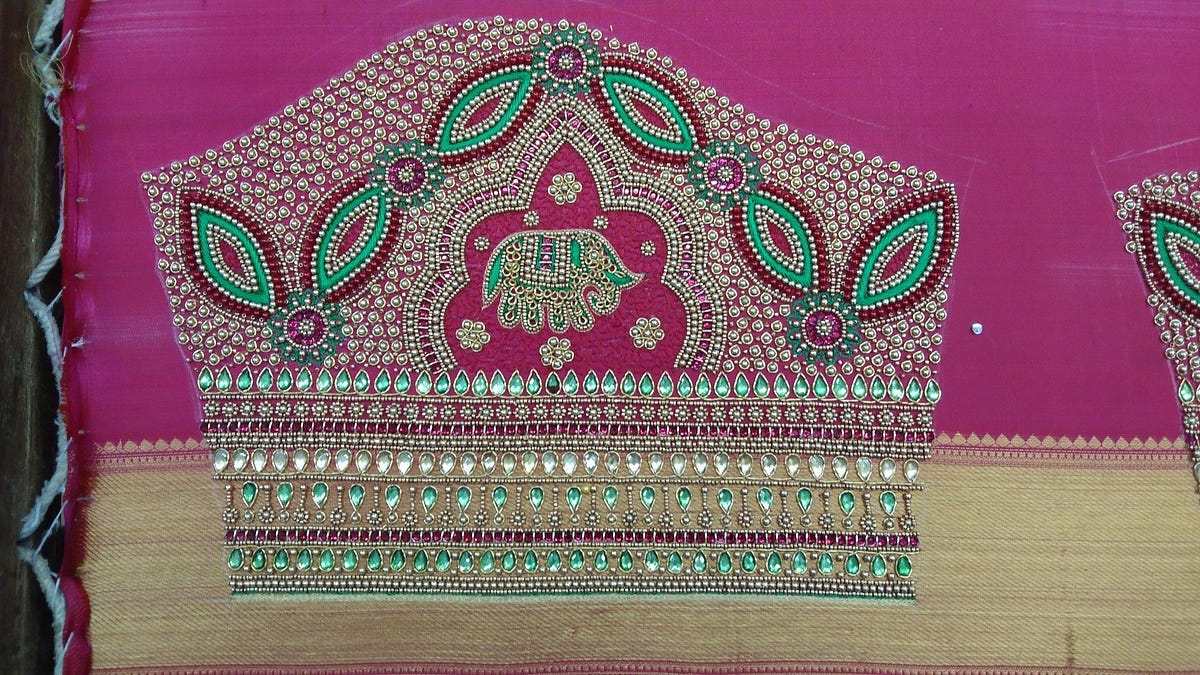 The Art Of Maggam Work Design Maggam Work Is A Traditional Form Of The Art Of Maggam Work Design Maggam Work Is A Traditional Form Of