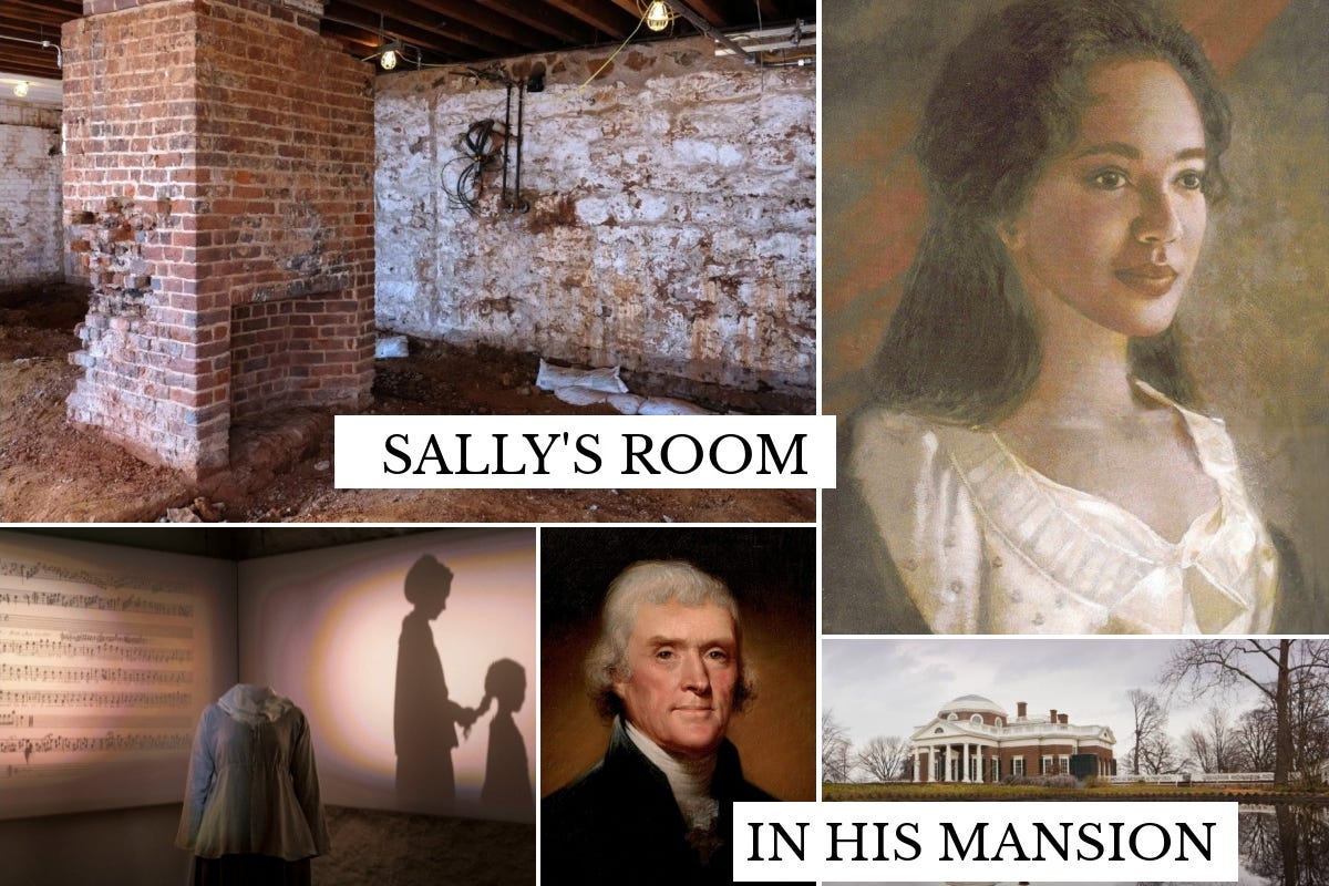 The Hidden Room Where Thomas Jefferson Kept A Woman by Linda Caroll History, Mystery and More Medium pic
