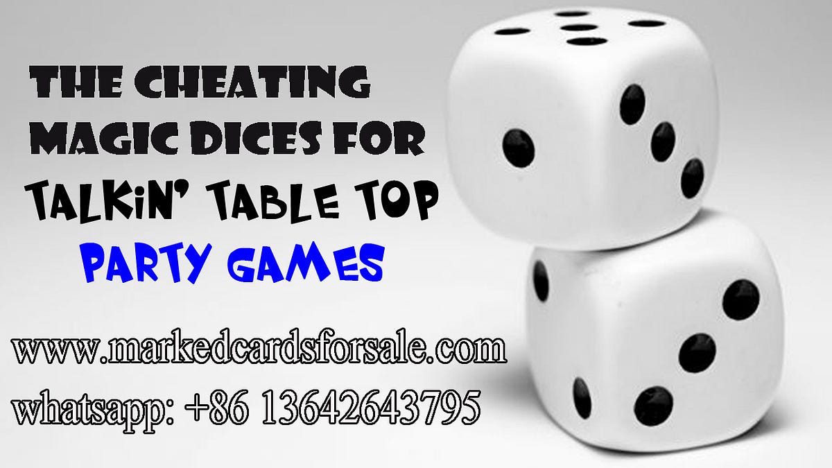 Remote Control Dice. Otherwise referred to as ‘magic poker… by Lisa