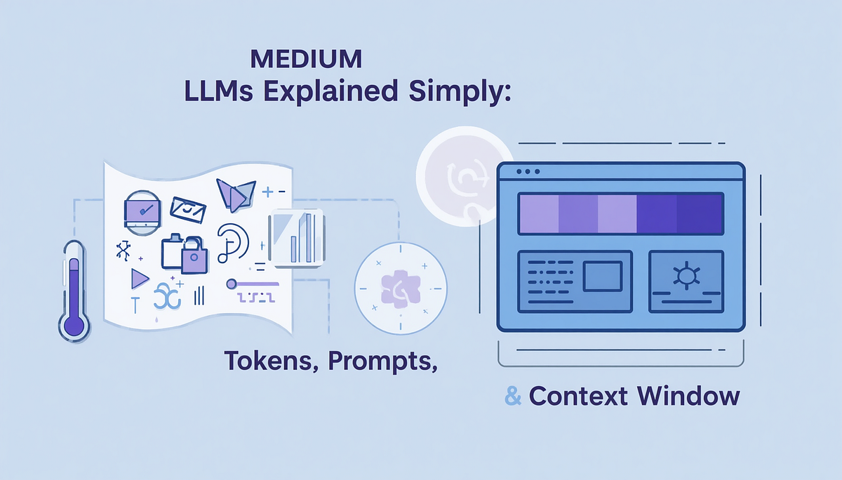 LLMs Explained Simply: Tokens, Prompts, Temperature & Context Window ...