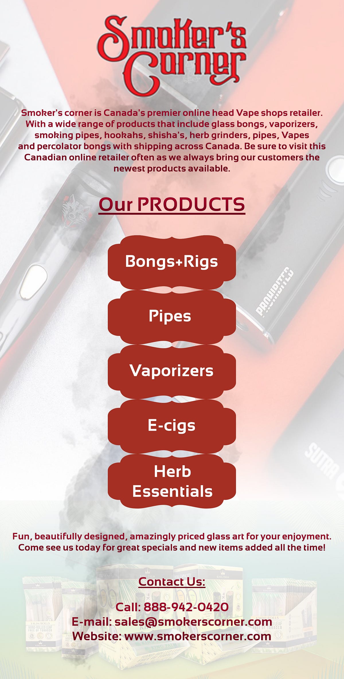 Smoker corner in Calgary by Smokers Corner Medium