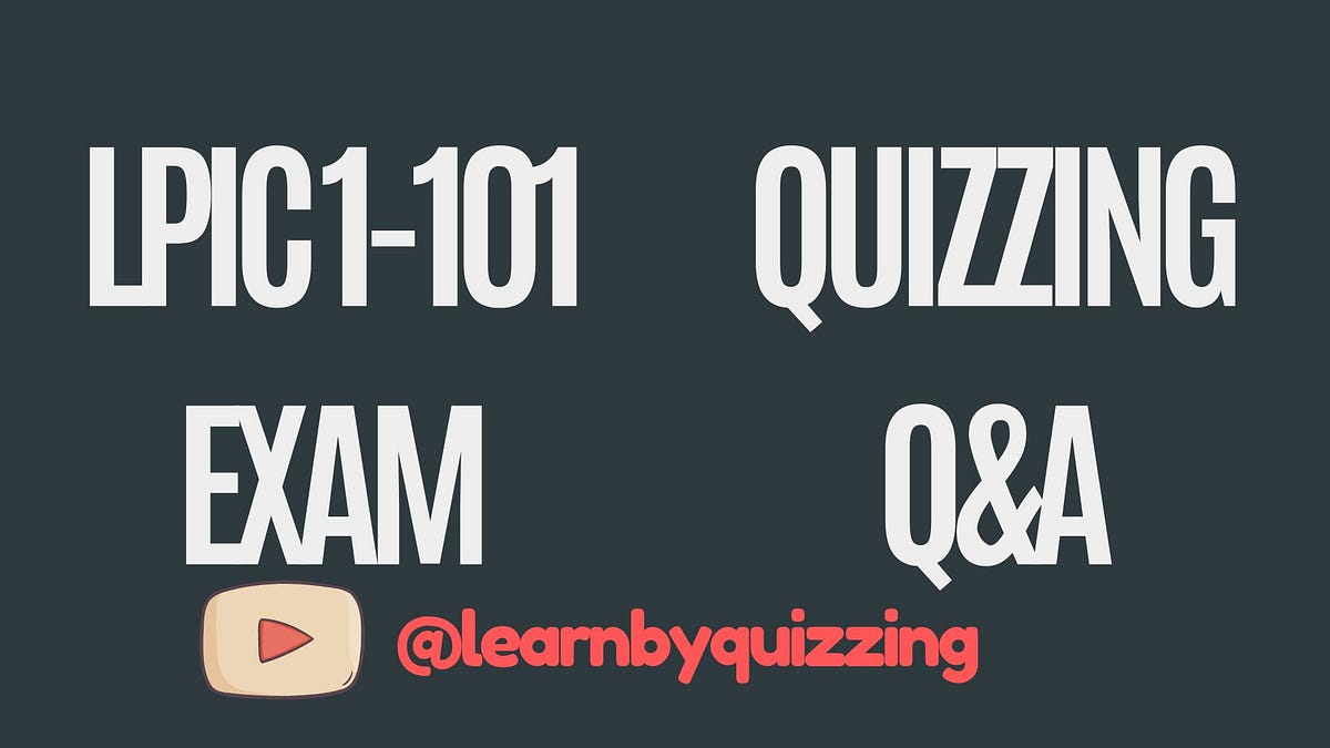 Preparing for LPIC1101 Master Boot Record Linux School Tech Medium