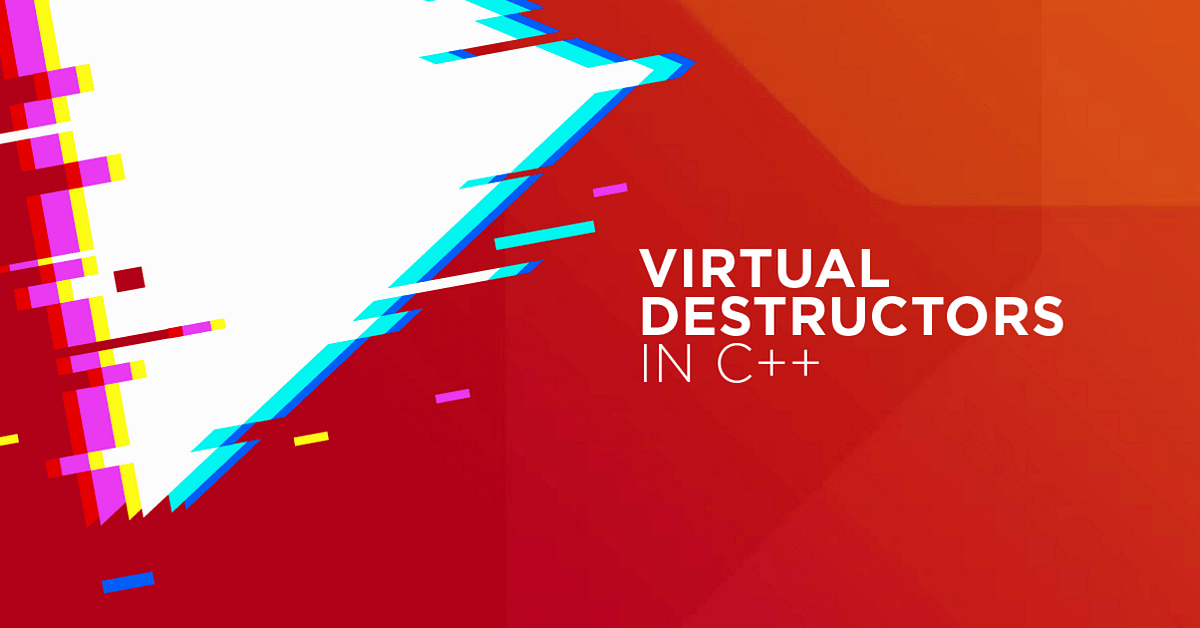 Virtual Destructor. Deleting a derived class object using a… by
