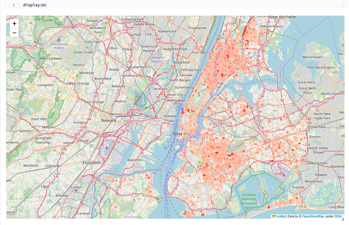 Hot Routes with Python. Hot routes is visualizing number of… | by Umesh ...