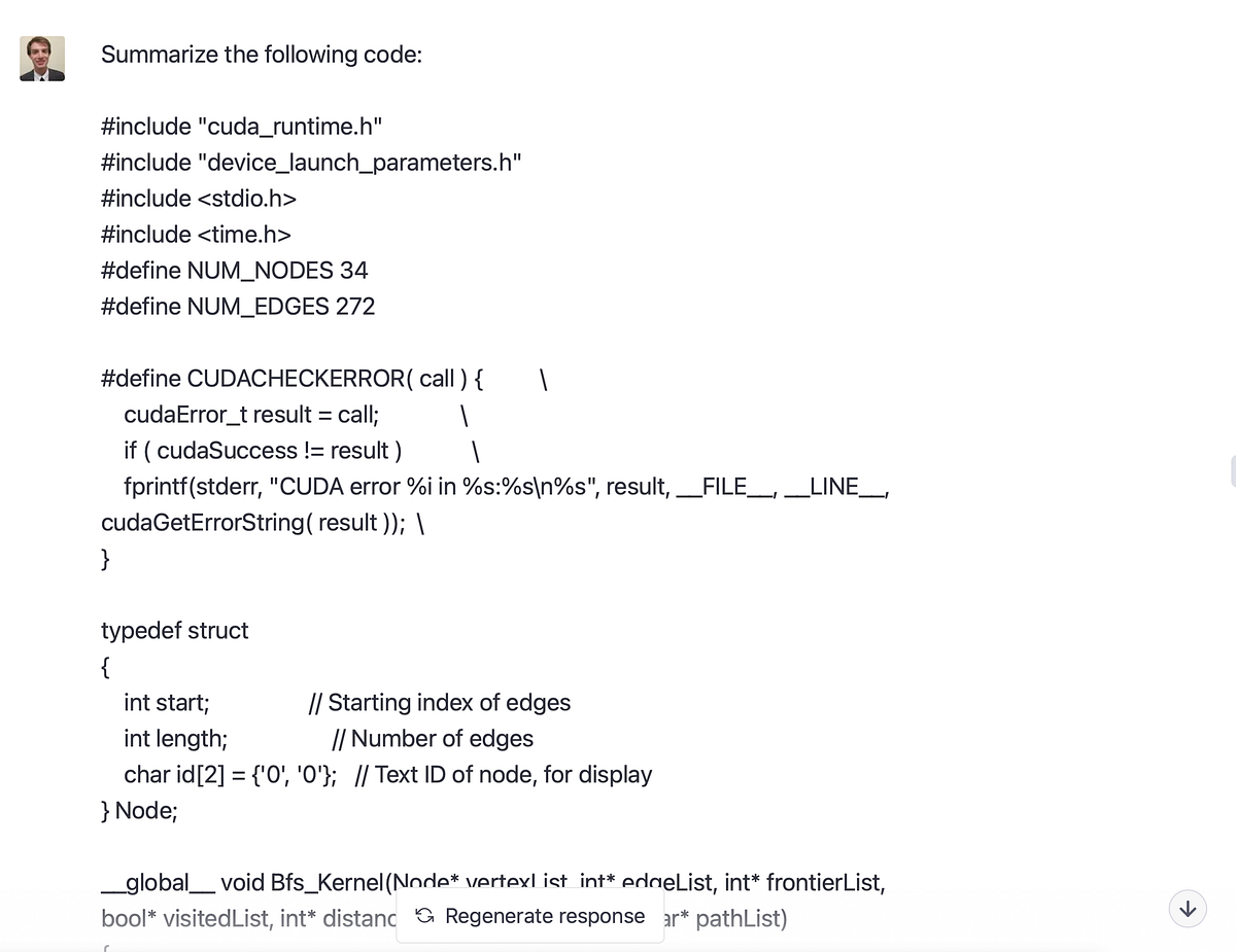 ChatGPT as a Code Comprehension Tool | by Tyler Hilbert | Medium