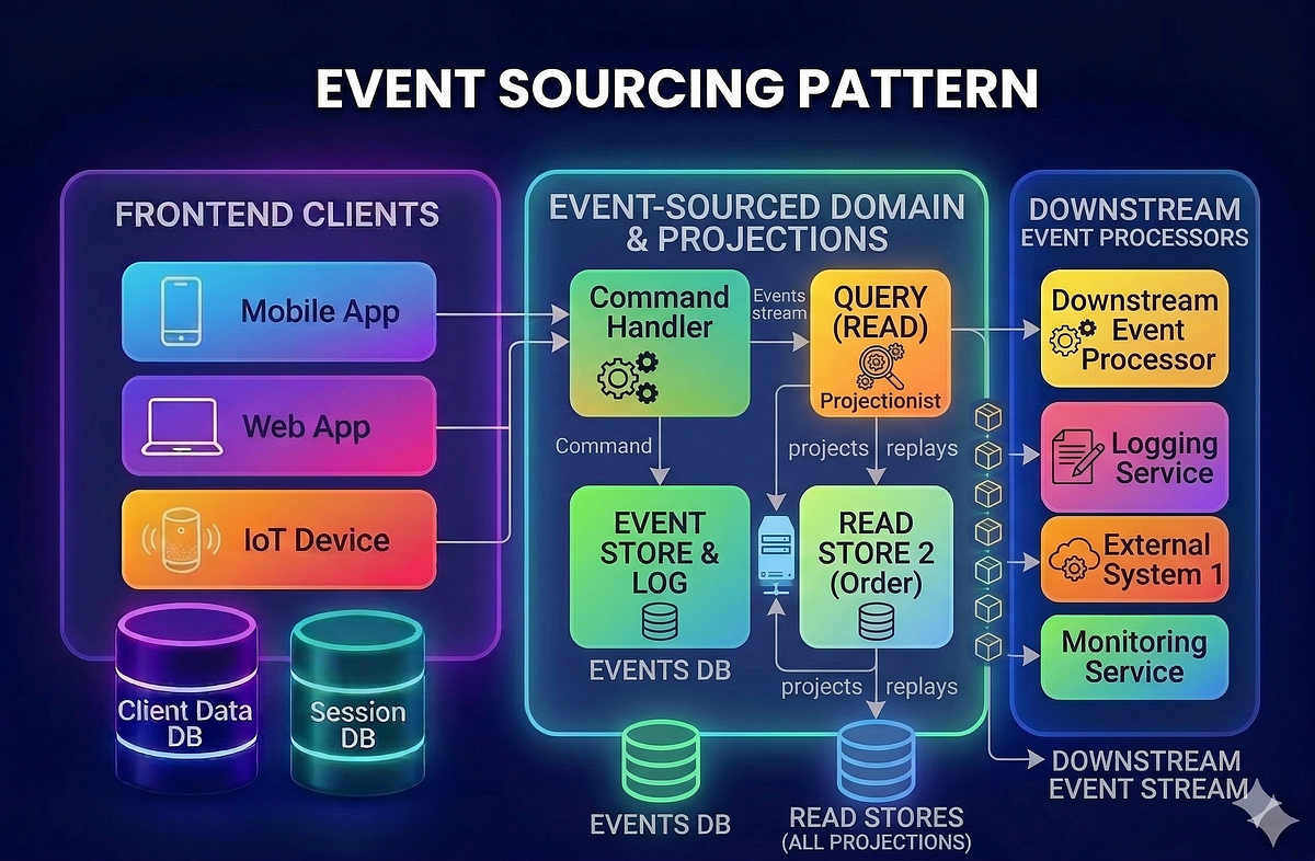 Microservice Pattern : Event Sourcing Pattern | by Abhinav Thakur | Apr ...
