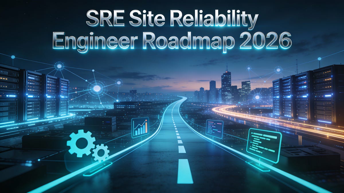 SRE Site Reliability Engineer Roadmap 2026: Complete Guide to Skills ...