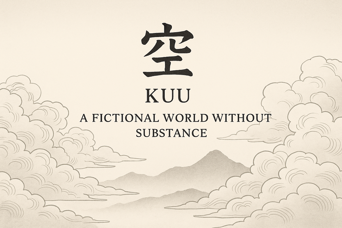 Kuu（空） — A Fictional World Without Substance | by Japanese