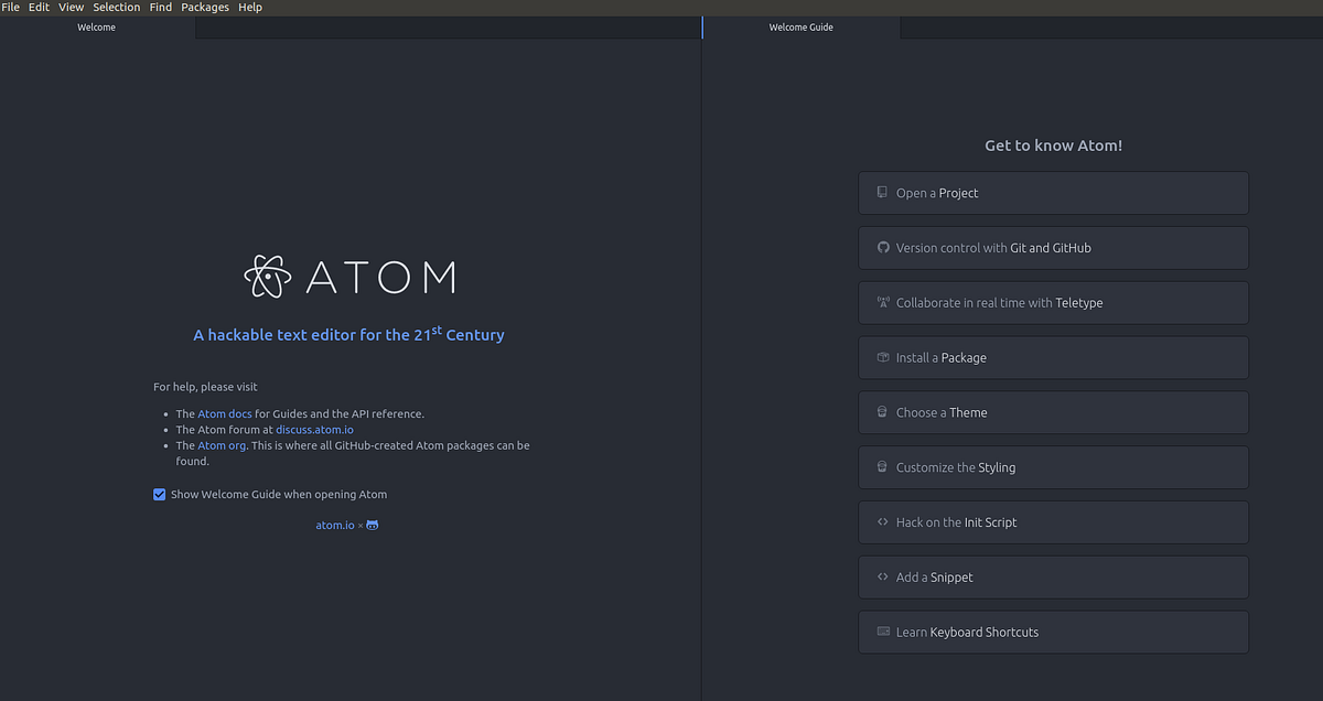 Atom & Python. Atom’u yüklediniz ve kullanamıyor… | by Tugce Nur | Medium