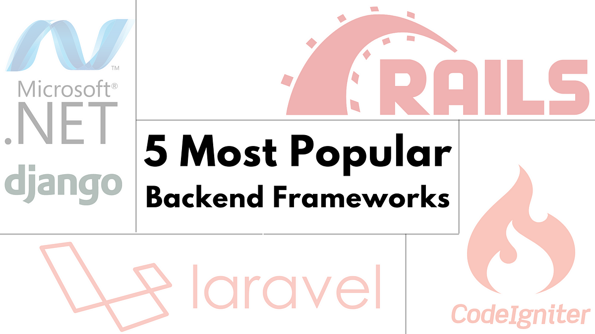 5 Most Popular Backend Frameworks for Web Development (2023 ...