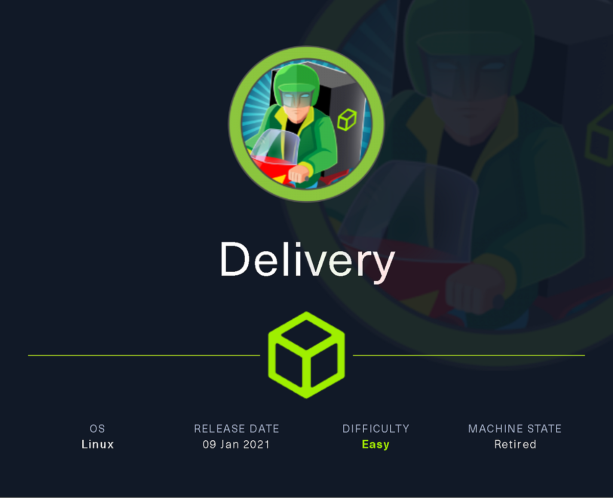 Delivery | HTB Writeup | Linux. This is a retired Hack The