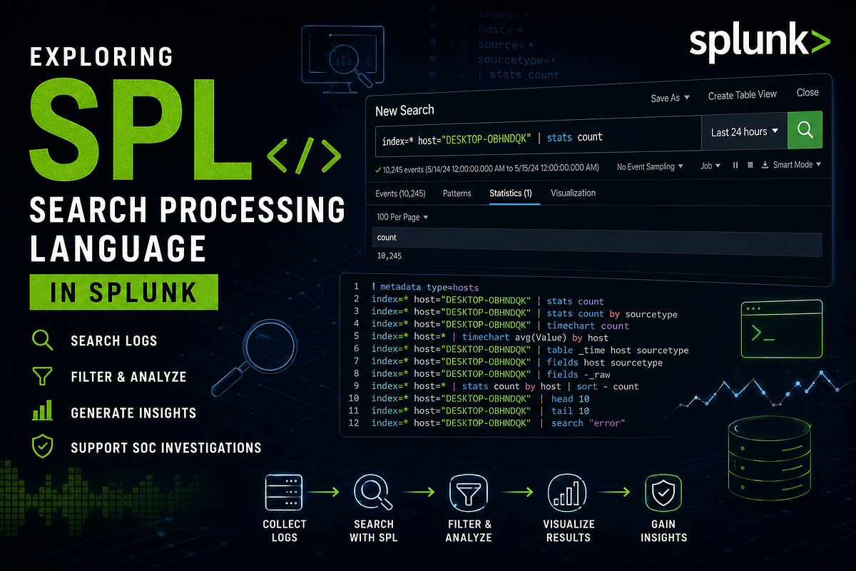 Getting Started with SPL (Search Processing Language) in Splunk | by ...