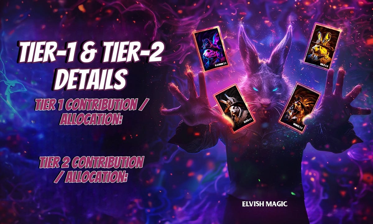 ElvishMagic 2.0 Solana Tier1 & Tier2 Sales are with you 🔥