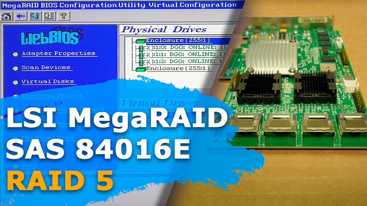 How to Recover Data from a RAID System with a Faulty LSI MegaRAID SAS