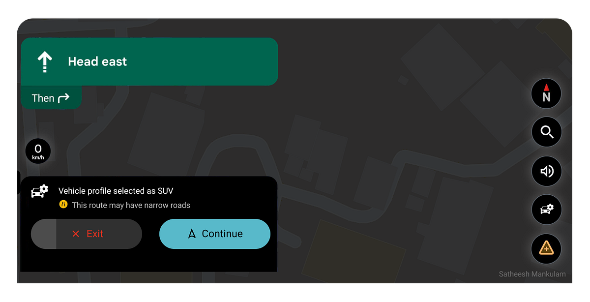Smarter Navigation with Vehicle Profiles