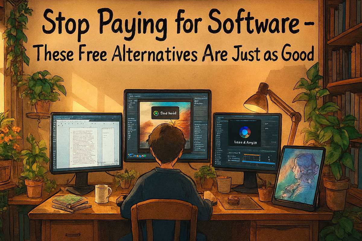 Stop Paying for Software — These Free Alternatives Are Just as Good