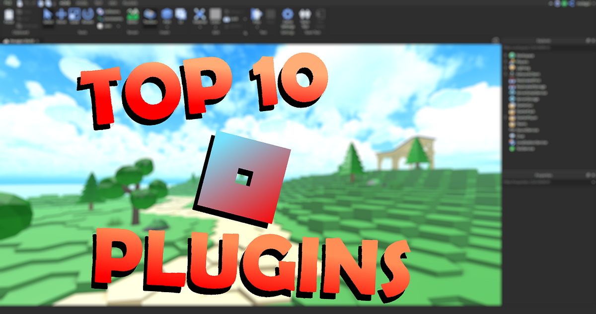 10 PLUGINS GRÁTIS que você PRECISA CONHECER! - Roblox Studio 