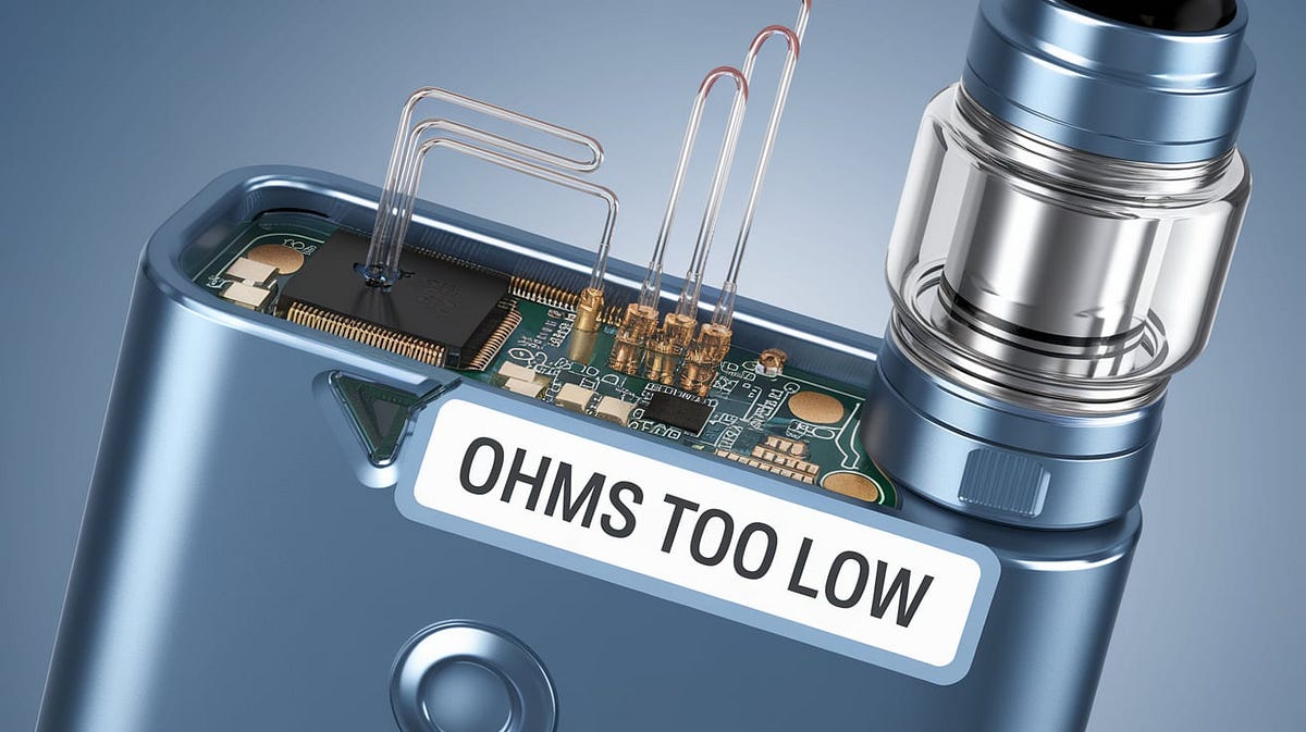 What Does “Ohms Too Low” Mean on Your Vape? A Beginner’s Guide by