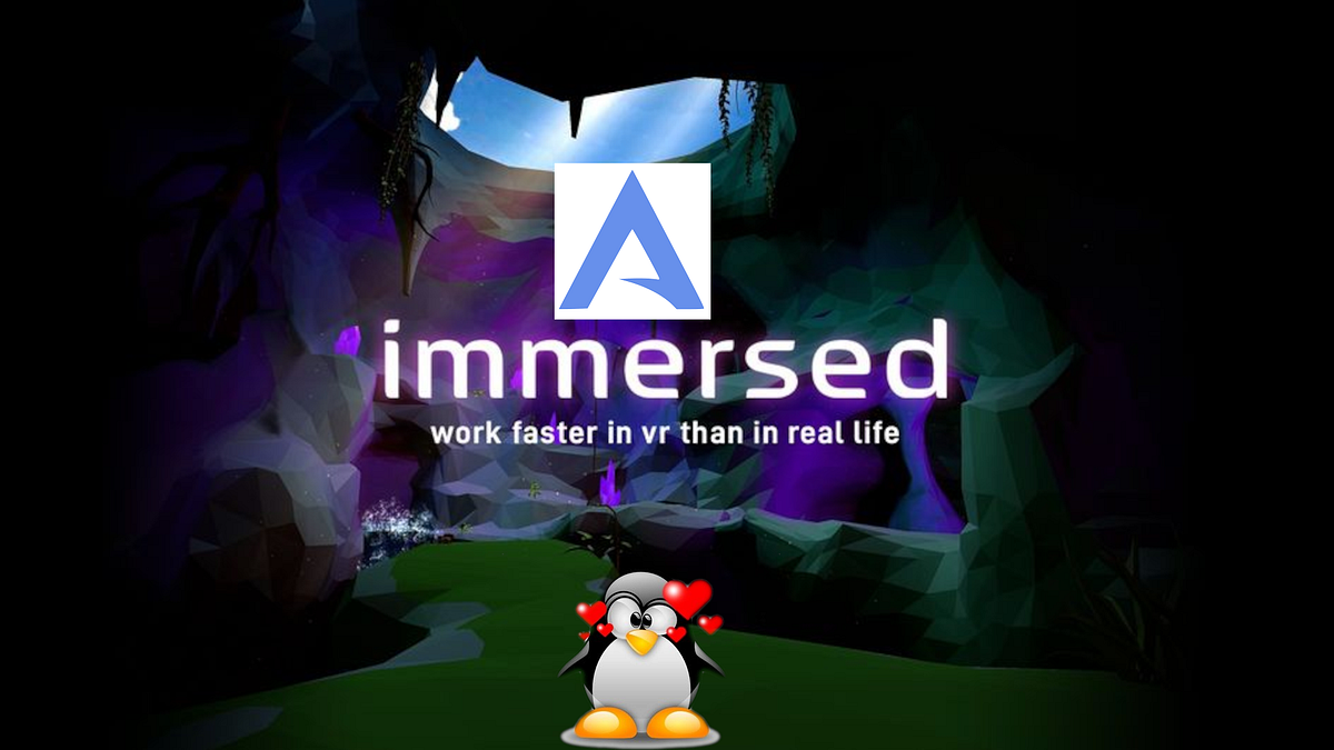Immersed + Linux = Life. In this week I try use Oculus quest 2… by