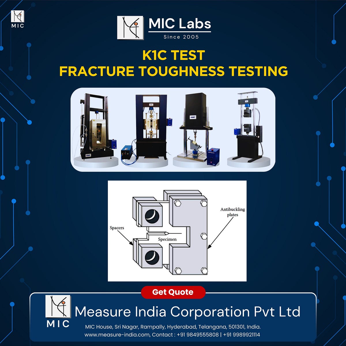 Fracture Toughness Testing — K1C Test by Measure India Corporation