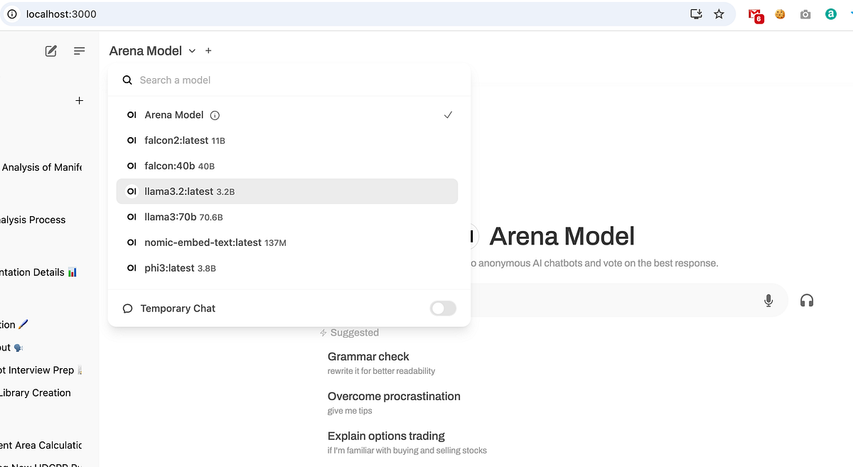 Prompt Engineering using Local AI with Open Web UI and Ollama to get ...