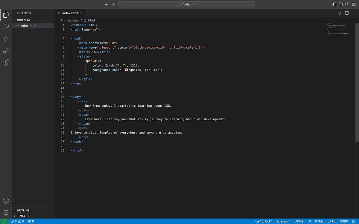 5/100 Days of learning Web Development - Ravi Jaiswal - Medium