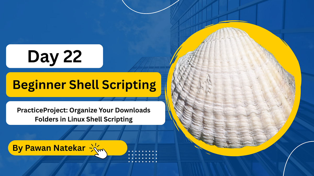 Day 22: Beginner Shell Scripting Project: Organize Your Downloads ...